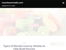 Tablet Screenshot of moonbowmedia.com